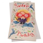 Harry Potter Birthday Card Sister